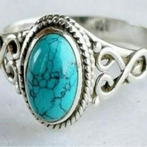 Turquoise ring .